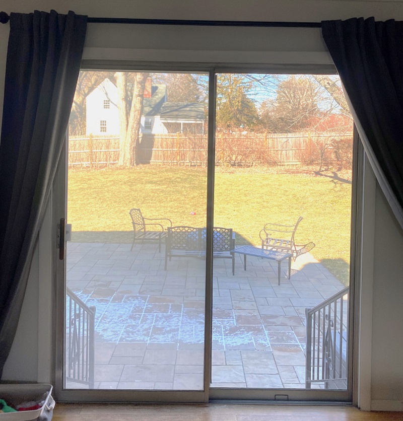 Drafty Patio door